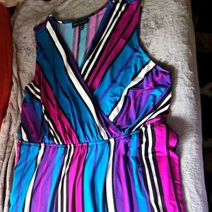 Lane Bryant Striped Dress